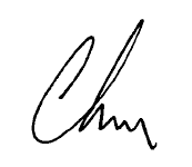 C. Brown's signature